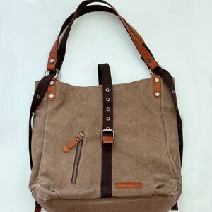 Shangri-La Purse Handbag for Women Canvas Tote Bag Casual Shoulder Bag